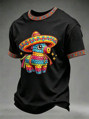 Men's Cinco de Mayo Printed Casual T-Shirt
