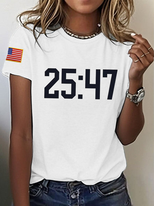 Women's FDT 2547 Remove Printed T-Shirt