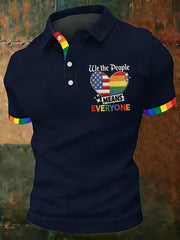 Men's 'We The People Means Everyone' Printed Short Sleeve Top