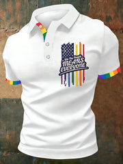 Men's 'We The People Means Everyone' Printed Short Sleeve Top