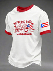 Men's Puerto Rico Printed T-shirt