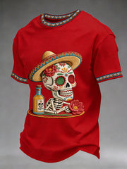 Men's Cinco De Mayo Print Short-Sleeve T-shirt