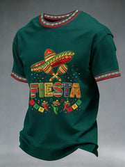Men's Cinco De Mayo Print Short-Sleeve T-shirt
