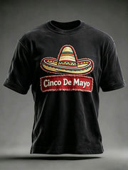 Men's Cinco de Mayo Printed Casual T-Shirt