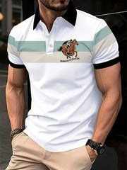 Men's Derby Horse Racing 2026 Print Shirt
