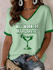 Women's Cinco de Mayo V-Neck T-Shirt