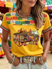 Women's Cinco de Mayo short-sleeved T-shirt