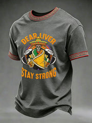 Men's Cinco de Mayo Printed Casual T-Shirt