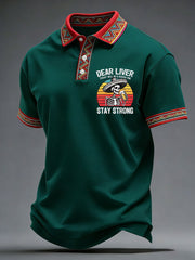Men's Cinco de Mayo Printed Casual T-Shirt