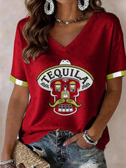 Women's Cinco de Mayo V-Neck T-Shirt