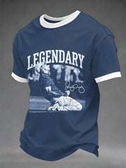 Men's 2026 Golf Champion Legend Rory McIlroy Print Casual Tee