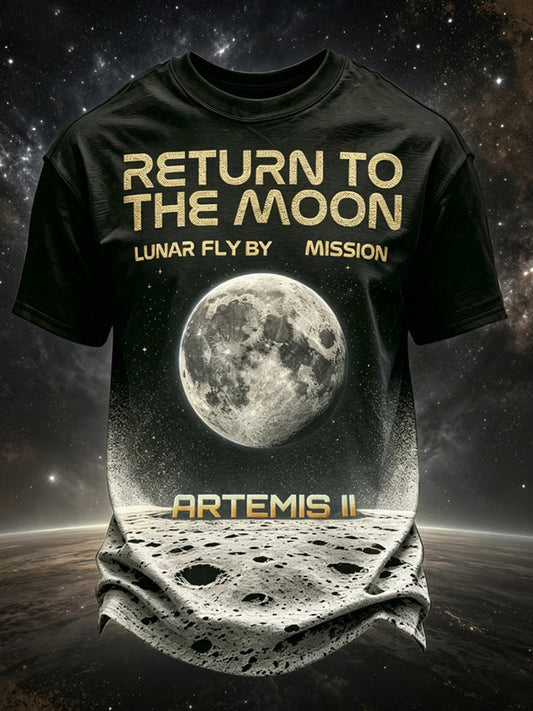 Men's Artemis II 2026 Print Tee