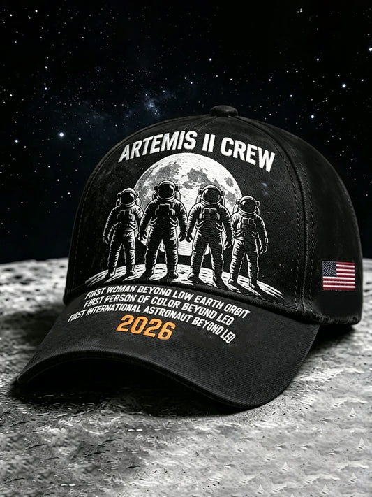 Unisex Artemis II 2026 Print Hat