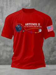 Men's  Artemis II 2026 Print Tee