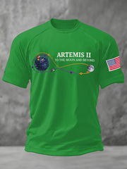 Men's  Artemis II 2026 Print Tee