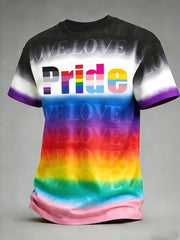 Men's Pride Month Short Sleeves T-shirt