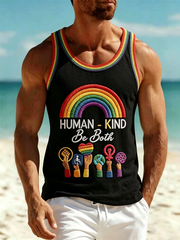 Men's Human-kind Be Both Vests