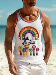 Men's Human-kind Be Both Vests