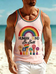Men's Human-kind Be Both Vests