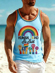 Men's Human-kind Be Both Vests