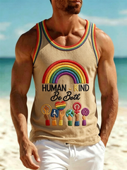 Men's Human-kind Be Both Vests