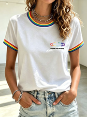 Women's You Are Safe With Me Short-sleeved T-shirt