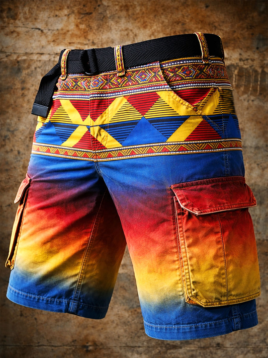 Men's Kente Cloth Shorts