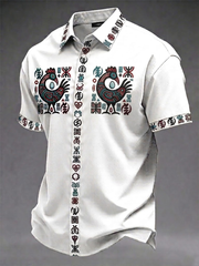 Men's Sankofa Short Sleeve Shirt