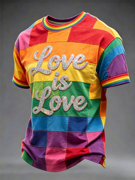 Men's Pride Month Printed T-shirt