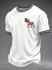 Men's Indigenous Totem Casual T-shirt