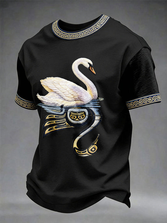 Men's Indigenous Totem Casual T-shirts