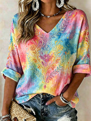 Women's Pride Month Print Casual T-shirt