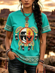 Women's Indigenous Art T-Shirt
