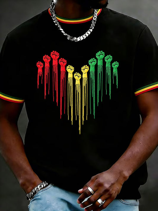 Men's Juneteenth Print Tee