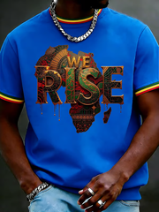 Men's Juneteenth Print short sleeves t-shirt