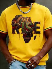 Men's Juneteenth Print short sleeves t-shirt