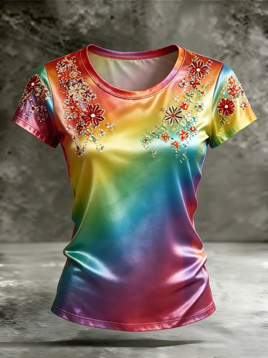 Women's Pride Month Printed T-shirt