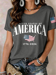 Women's America 1776-2026 T-Shirt