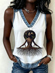Women's Juneteenth Print Vest