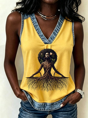 Women's Juneteenth Print Vest