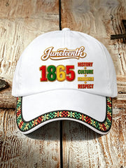 Unisex Juneteenth Print Hat