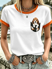 Women's Save The Beagles Short-sleeved T-shirt