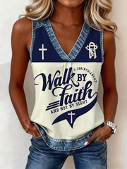 Women's Walk By Faith And Not By Sight Vest
