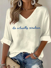 Women's Fashion Movie Inspired Waffle T-shirt