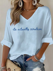 Women's Fashion Movie Inspired Waffle T-shirt