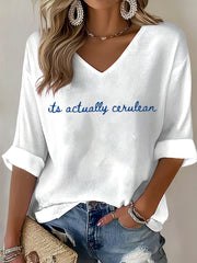 Women's Fashion Movie Inspired Waffle T-shirt