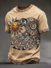 Men's Native Art Print T-Shirts