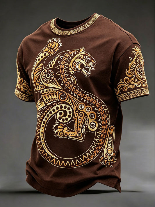 Men's Native Art Print T-Shirts