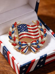 Patriotic Commemorative Brooch