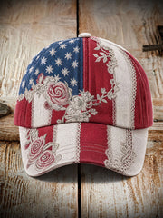 Independence Day American Print Casual Unisex  Hat